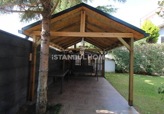 Sarıyer Zekeriyaköy'de Lüks Sitede Orman Manzaralı İkiz Villa 5