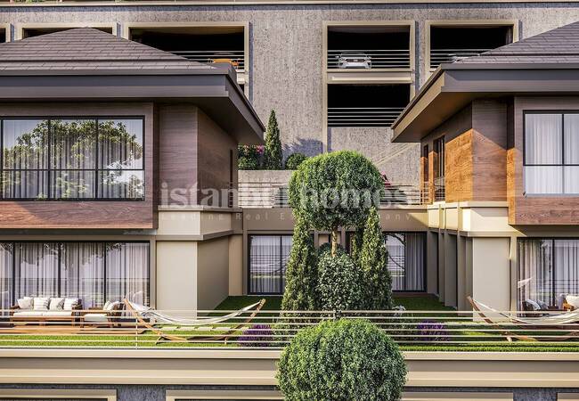 Villas Modernes Vue Sur Vallée À Istanbul Basaksehir 4