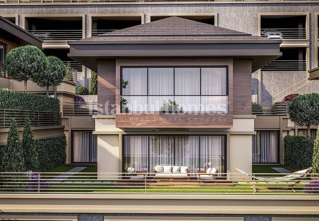 Villas Modernes Vue Sur Vallée À Istanbul Basaksehir 5
