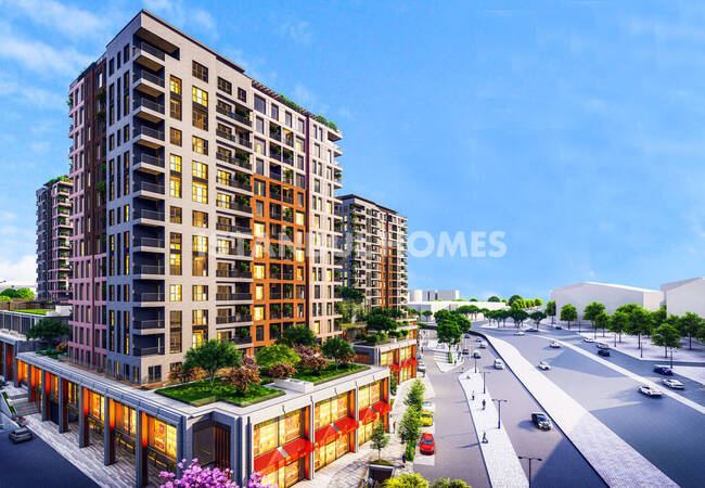 Bahçelievler'de Tramvaya Yakın Avm'li Projeden Lüks Daireler 1