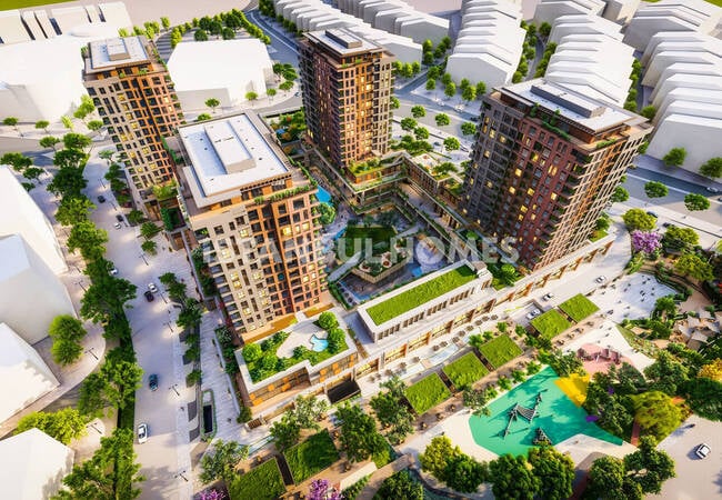 Bahçelievler'de Tramvaya Yakın Avm'li Projeden Lüks Daireler 10