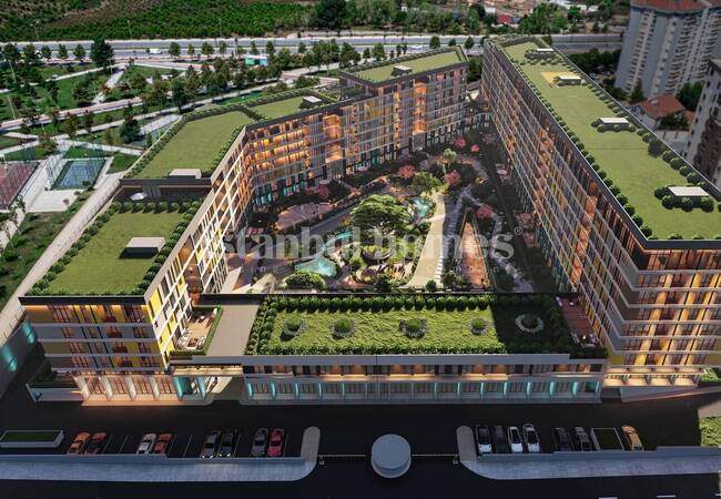 ملک در یک پروژه با موقعیت مکانی مرکزی در پندیک استانبول 2