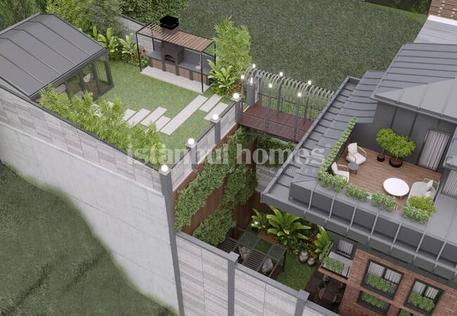 Appartements Avec Options De Jardin Privé À Uskudar Istanbul 7