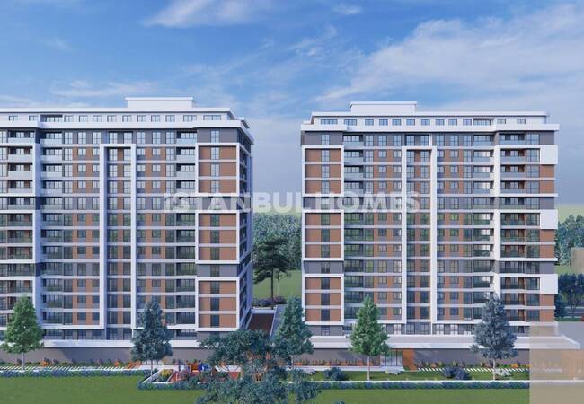 Newly Built Flats 500 M From the Lake in Istanbul Kucukcekmece