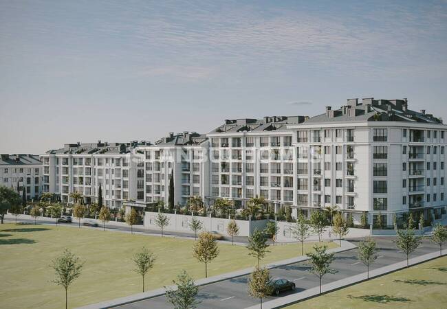 آپارتمان های با مفهوم خانوادگی با دید دریا در بویوک چکمجه، استانبول 1