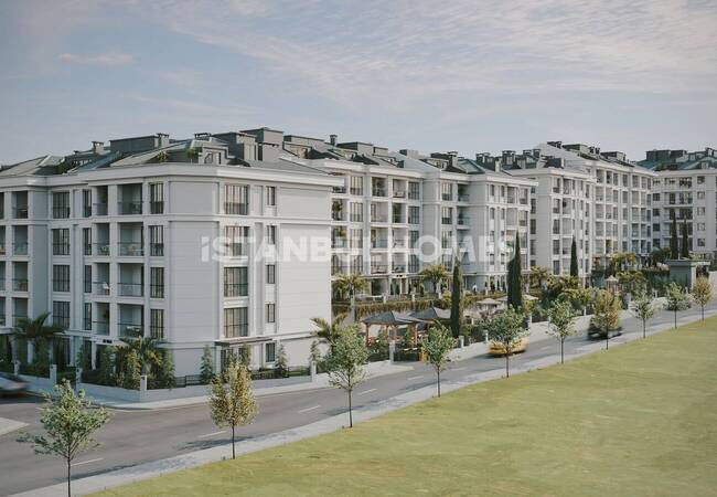 آپارتمان های با مفهوم خانوادگی با دید دریا در بویوک چکمجه، استانبول 3