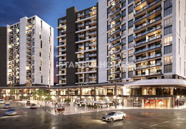 马尔特佩 (maltepe) 靠近地铁和 Marmaray 的海景房地产 3