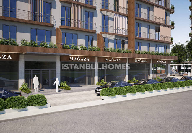 Immobiliers Commerciaux Dans Projet Mixte À Istanbul Kagithane 3