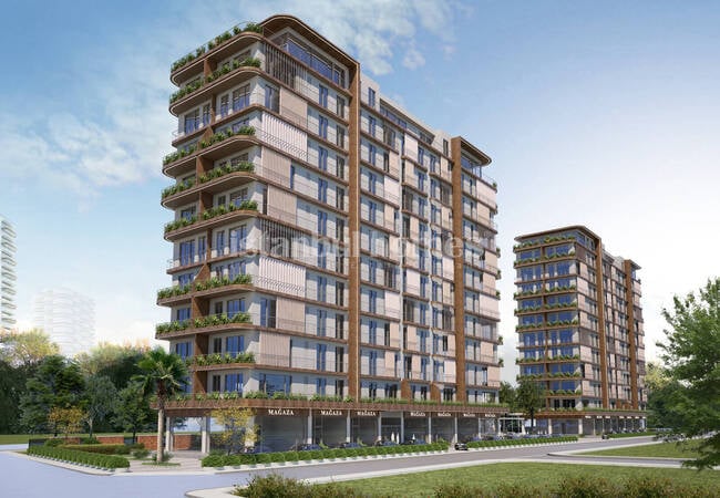 Commercial Property in Mixed Project in Istanbul Kagithane