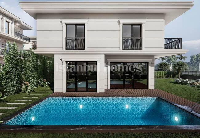 خانه های مستقل با استخر و حیاط در استانبول، بویوک چکمجه 2