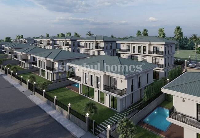 خانه های مستقل با استخر و حیاط در استانبول، بویوک چکمجه 4