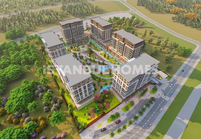 Investment Apartments in a Comprehensive Project in Basaksehir