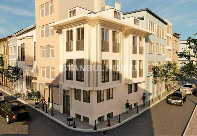 伊斯坦布尔法提赫 4 层楼房地产与城市改造 1