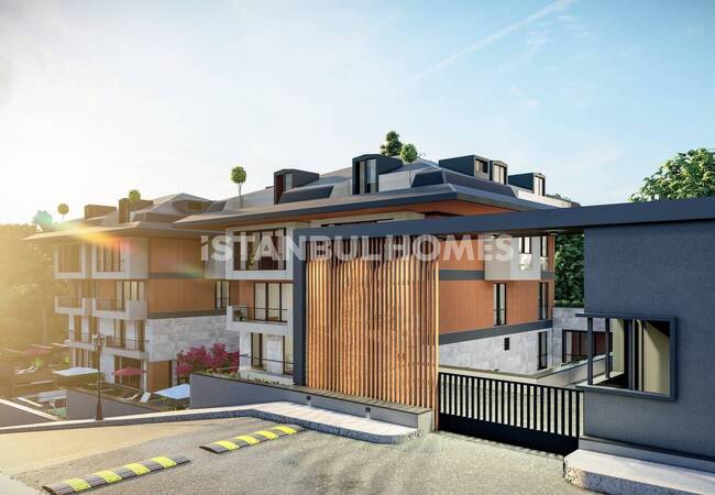 Квартиры в Комплексе с Концепцией Виллы в Стамбуле Ускюдар 2