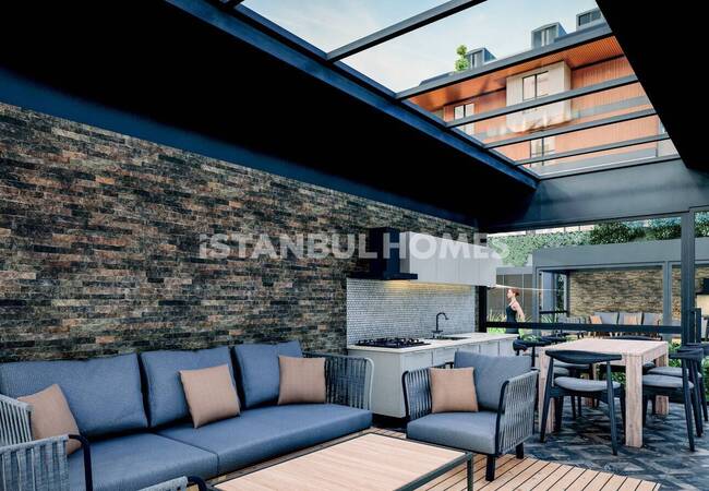Квартиры в Комплексе с Концепцией Виллы в Стамбуле Ускюдар 4