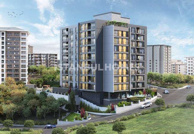 Apartments for Sale in a Family Concept Complex in Kagithane