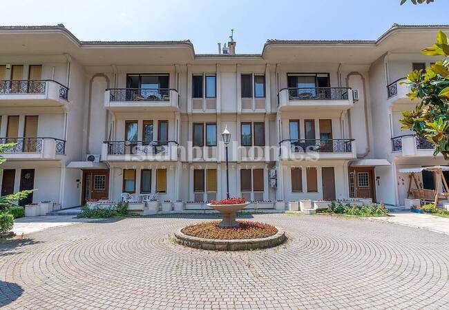 Duplex Apartment in a Seaside Complex in Maltepe with Pool
