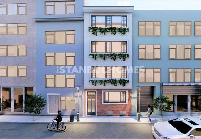 伊斯坦布尔带家具的整栋公寓楼,共 5 层 3