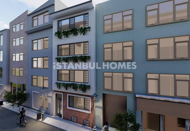 伊斯坦布尔带家具的整栋公寓楼,共 5 层 4