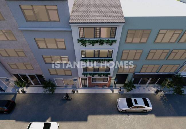 伊斯坦布尔带家具的整栋公寓楼,共 5 层 5