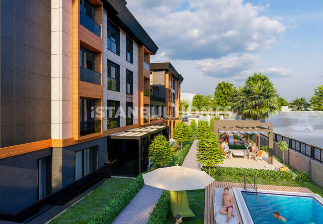 Eyüpsultan Kemerburgaz'da Yatırımlık Projede Şık Daireler 19