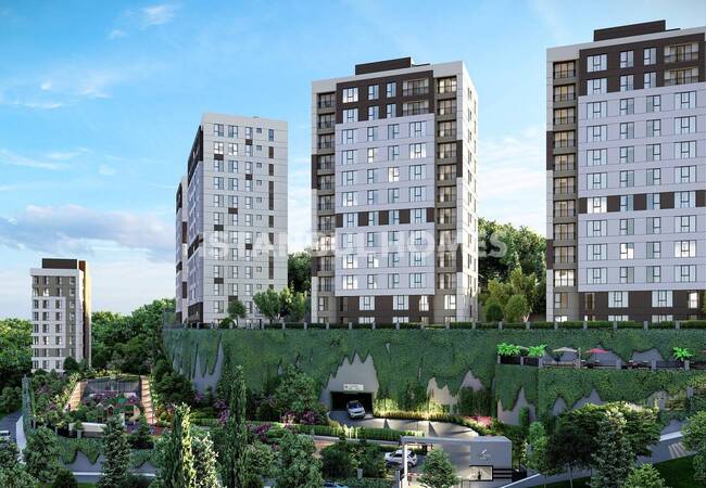 آپارتمان با دید شهر و جنگل در استانبول، ایوپسلطان 2