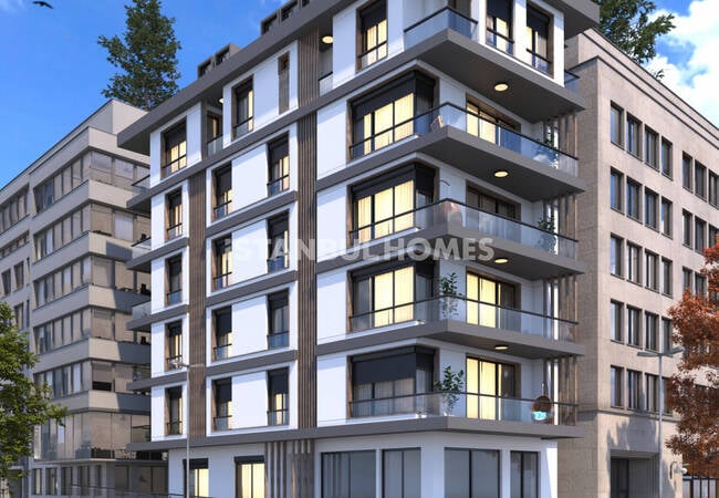 New-build Investment Apartments Close to Sea in Istanbul Kadikoy
