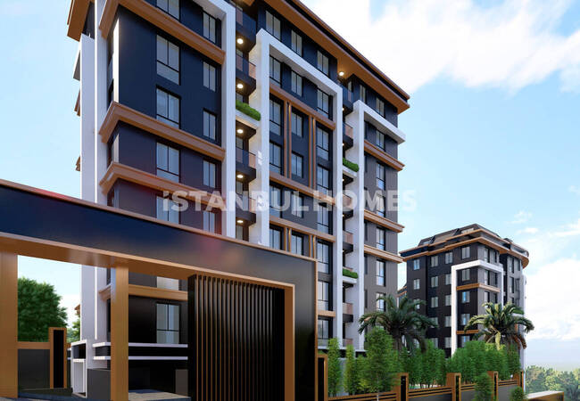 Flats in Complex Near E-5 Highway in Pendik Istanbul 7