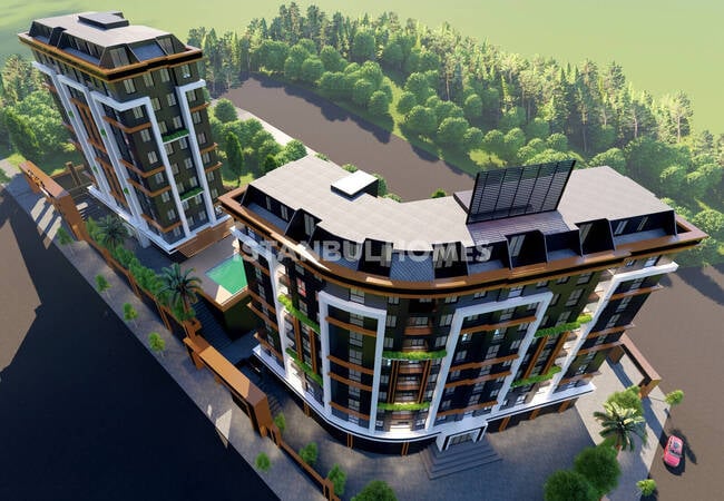 Flats in Complex Near E-5 Highway in Pendik Istanbul 3