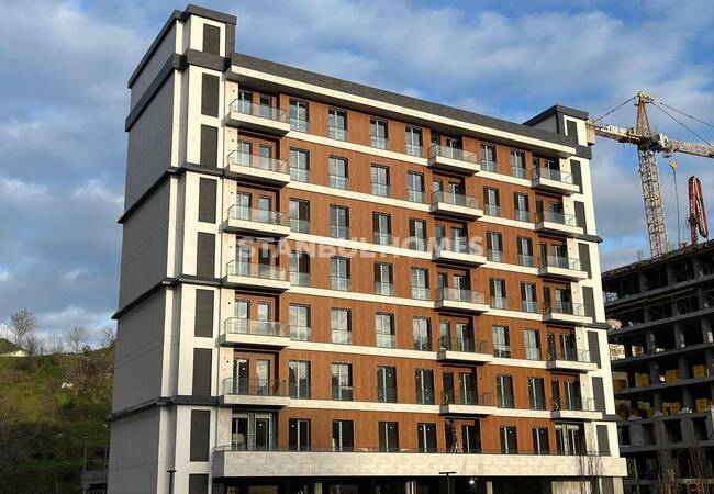 Apartments with Forest Views in Complex in Istanbul Kagithane 2