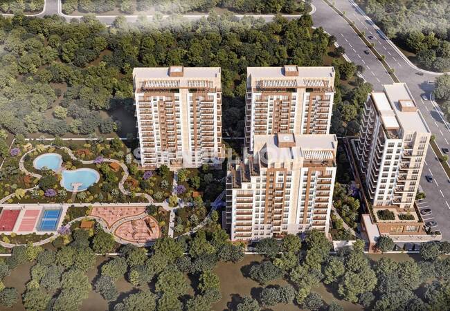 Недвижимость с видом на озеро рядом с главной дорогой в Стамбуле 1