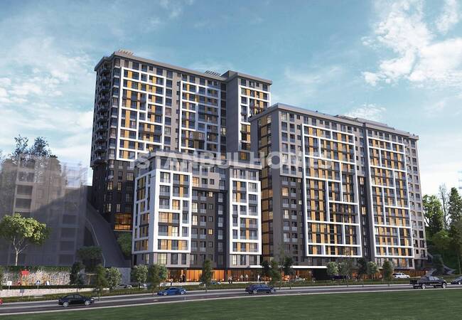 Propriété 1 Chambre En Complexe Avec Piscine À Istanbul Kagithane 2