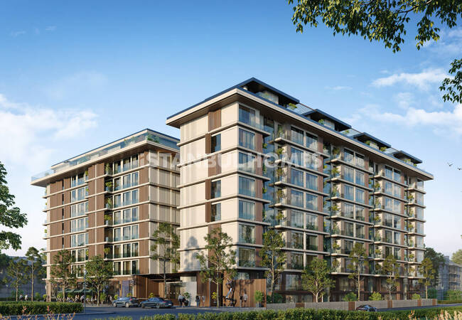 Sea View Apartments in Complex with Pool in Istanbul Tuzla 3
