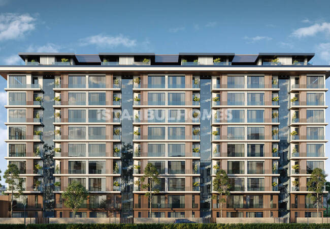 Sea View Apartments in Complex with Pool in Istanbul Tuzla 4