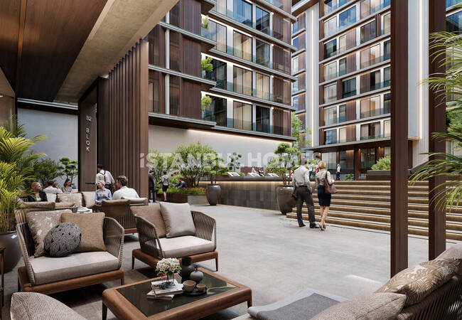 Sea View Apartments in Complex with Pool in Istanbul Tuzla 9