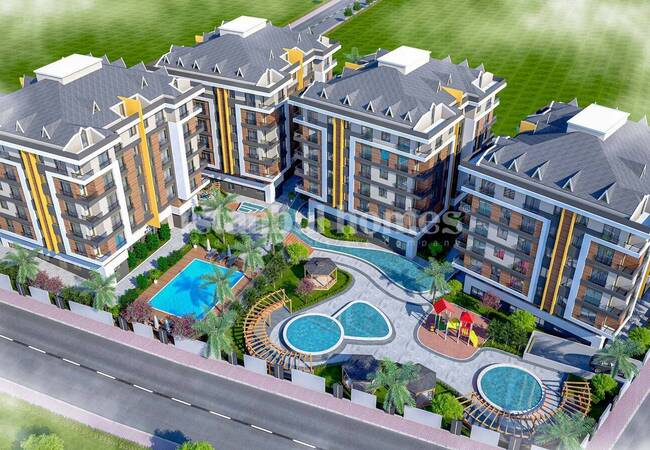 Apartments in Complex Close to Beach in Istanbul Beylikduzu