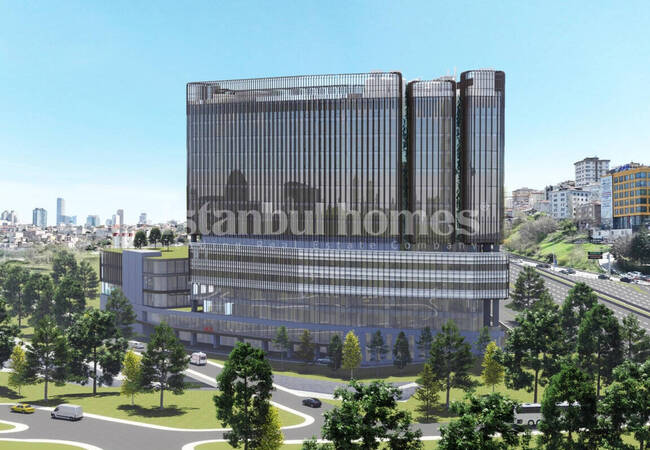 Commercial Units in Shopping Center Project in Istanbul Kadikoy