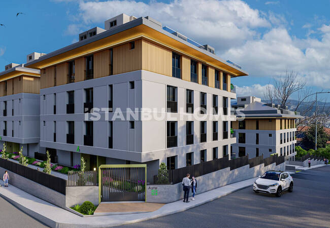 Appartements Avec Architecture Horizontale À Istanbul Uskudar 2