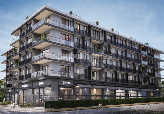 Просторная Коммерчкесая Недвижимость в Стамбул Кягытхане 4