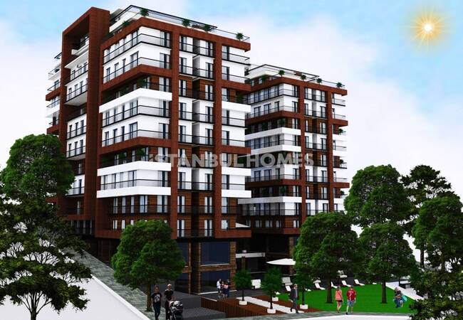Investment Flats in Comprehensive Project in Istanbul Kagithane 1