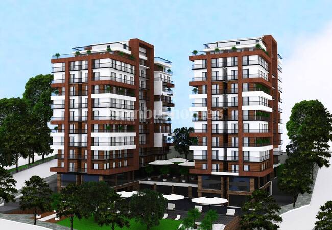 Investment Flats in Comprehensive Project in Istanbul Kagithane