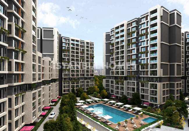 Investment Apartments Close to Sea in Istanbul Kartal