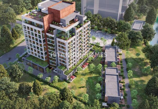 Immobilien In Einem Komplex Mit Sicherheit In Istanbul 1