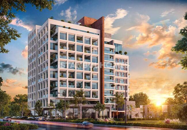 İstanbul Kağıthane'de Güvenlikli Site İçinde Daireler 2