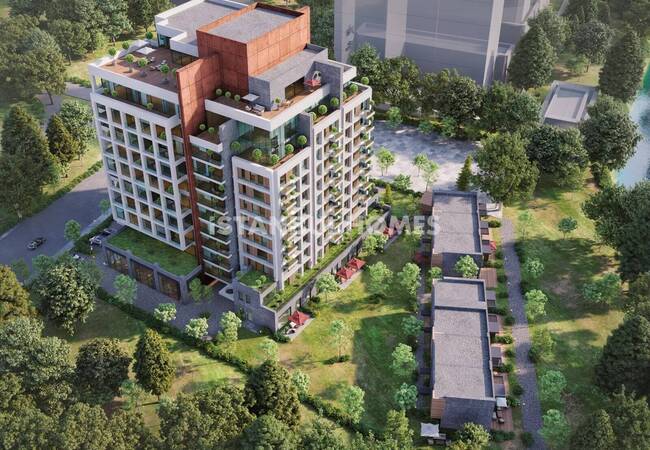İstanbul Kağıthane'de Güvenlikli Site İçinde Daireler 3