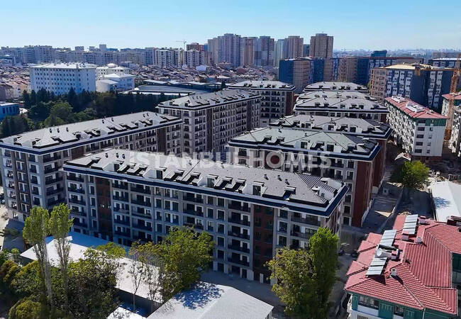 Квартиры с просторными интерьерами в Зейтинбурну, Стамбул