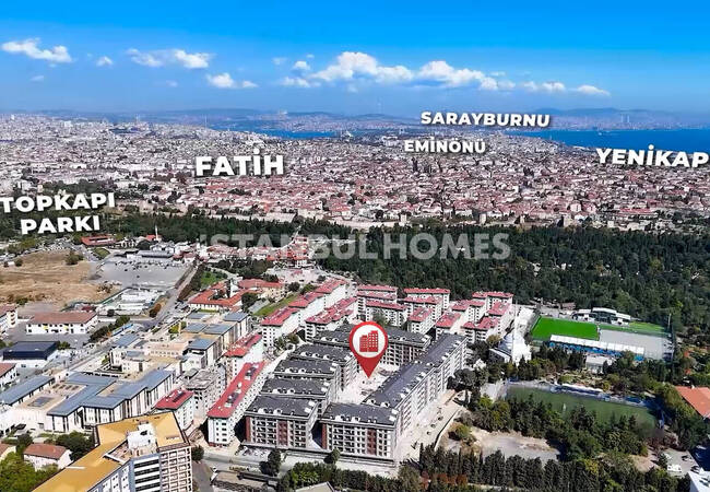 Квартиры с просторными интерьерами в Зейтинбурну, Стамбул 4