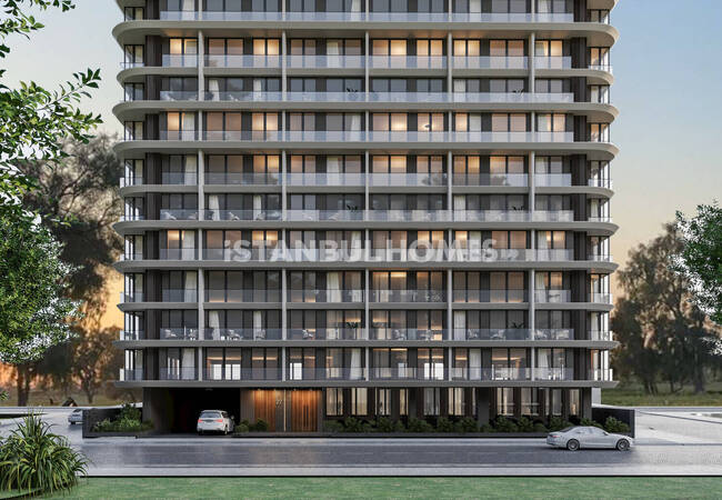 Flats in a Complex with Security in Kagithane Istanbul 5