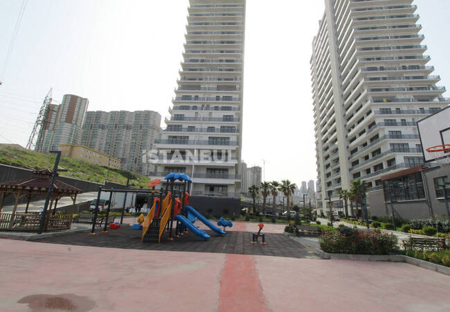 伊斯坦布尔埃森尤特综合设施内一卧室公寓 1