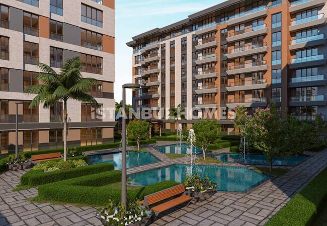 Appartements En Complexe Avec Piscine À Kucukcekmece Istanbul 4